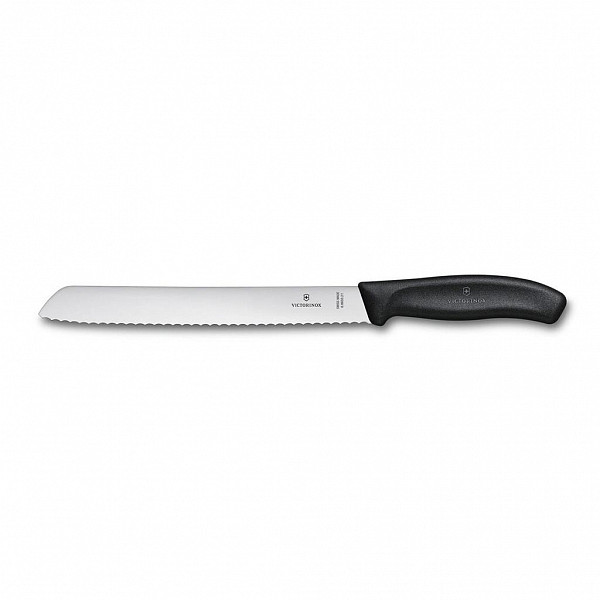 Нож для хлеба Victorinox 22 см черный (81249875) фото