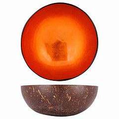 Чаша декоративная Cosy&Trendy METALLIC ORANGE LEAF D14CM (5956030) в Москве , фото 1