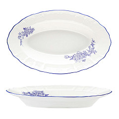 Блюдо овальное глубокое P.L. Proff Cuisine 25,5*15,8 см h3,8 см 250 мл Sea Flower (81222317) в Москве , фото 4