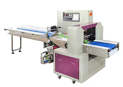 Горизонтальный упаковочный автомат Foodatlas TCZB-350X в Москве , фото