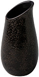 Ваза  Raw Design by Kevala 14 см, декор black satin stone (RD18723)