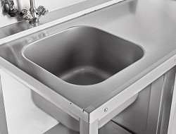 Стол предмоечный Abat СПМП-7-4 с душем, фото 2