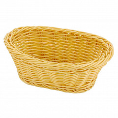 Корзина для хлеба P.L. Proff Cuisine 23*16 см h7 см плетеная ротанг бежевая в Москве , фото