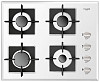 Варочная панель газовая Fulgor Milano FCH 604 G WH фото