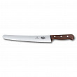 Нож кондитерский  Rosewood 26 см, волнистое лезвие, ручка розовое дерево
