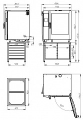 Печь конвекционная Retigo DM8 в Москве , фото 2