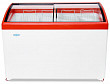 Морозильный ларь  МЛГ-400 (красный) R-404а