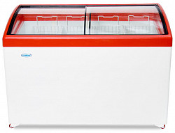 Морозильный ларь Снеж МЛГ-400 (красный) R-404а фото