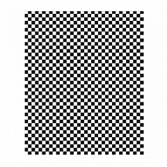 Упаковочная бумага Garcia de Pou Черно-белая клетка, 31*31 см, жиростойкий пергамент 32 г/см2, 1000 шт/уп в Москве , фото