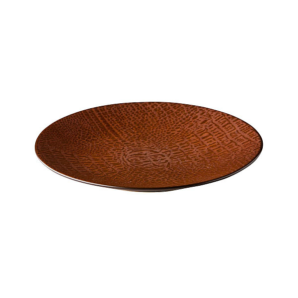 Тарелка мелкая Style Point Croco 27,5 см (QU21367) фото