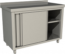 Стол производственный закрытый Restoinox СПЗК-16/6-Б фото