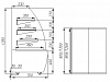 Витрина кондитерская Полюс K70 VM 1,3-2 (ВХСв - 1,3д Carboma Открытая) фото