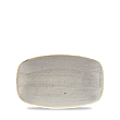 Блюдо прямоугольное  Stonecast Peppercorn Grey SPGSXO71