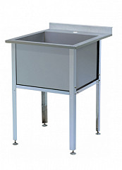 Ванна моечная Atesy ВМ-1/430 с бортом Алента в Москве , фото