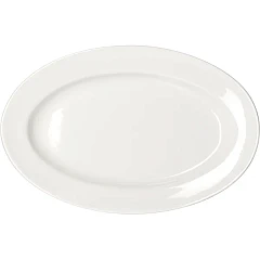 Блюдо овальное Kunstwerk фарфор ,H=16,L=260,B=170мм белый (03020672) в Москве , фото 1