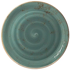 Тарелка мелкая Steelite Крафт Блю фарфор D=28,H=2см синий (03011945) в Москве , фото 1