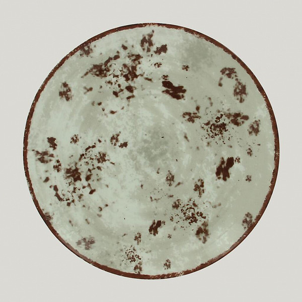 Тарелка круглая плоская RAK Porcelain Peppery 15 см, серый цвет фото
