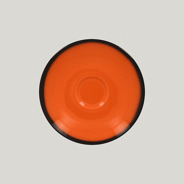 Блюдце RAK Porcelain LEA Orange 17 см фото