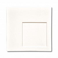 26*26 см квадратная смещенное дно белая фарфор KW Black Label фото