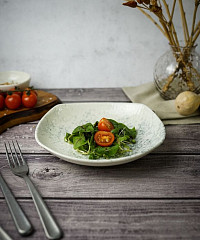 Салатник квадратный глубокий Porland SMOKY 22 см (194421) в Москве , фото 3