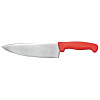 Шеф-нож P.L. Proff Cuisine PRO-Line 20 см, красная пластиковая ручка (81240060) фото