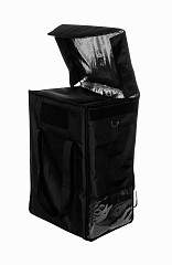 Терморюкзак для обедов Luxstahl 400х300х600 мм фольгированный черный в Москве , фото 3