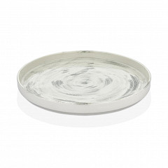 Тарелка с бортом By Bone d 23 см h2 см Falme Grey в Москве , фото