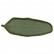 Блюдо овальное Лист  64,5*24*3,5 см Green Banana Leaf пластик меламин