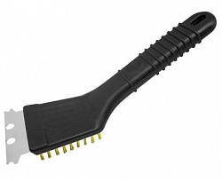 Щетка для чистки решеток барбекю Luxstahl 220 мм [41586] фото