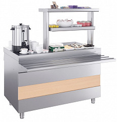 Прилавок для горячих напитков Atesy Ривьера ПГН-1500-02-О в Москве , фото 5
