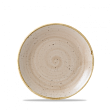 Тарелка мелкая круглая  Stonecast Nutmeg Cream SNMSEVP61 16,5 см