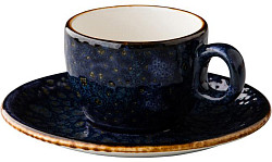 Блюдце универсальное для чайных чашек Style Point Jersey 15 см, цвет синий (QU93555) в Москве , фото 3