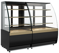 Витрина кондитерская Полюс K70 VM 1,3-1 LIGHT (версия 2.0) (9005-0109) в Москве , фото 2