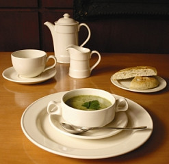 Блюдце Steelite Айвори фарфор D=11см слон.кость (03022139) в Москве , фото 2