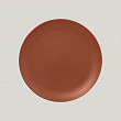 Тарелка круглая плоская  Neofusion Terra 29 см (терракотовый цвет)