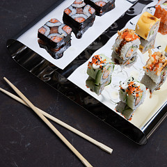 Подставка фуршетная прямоугольная Luxstahl 295x280x70мм нерж. в Москве , фото 3