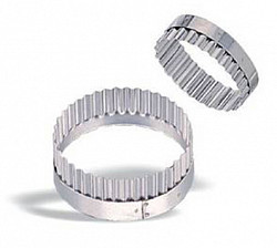 Форма резак Pujadas Кольцо волнистое, диаметр 4 см, металл фото