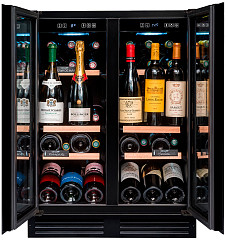 Винный шкаф двухзонный Avintage AVU49DPB1 в Москве , фото 2