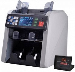 Счетчик банкнот Mertech C-200 CIS DOUBLE в Москве , фото 1