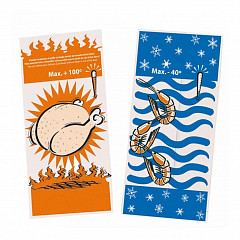 Пакет для курицы-гриль Garcia de Pou 15+7*28 см, жиронепроницаемый, t -40С/+100C, крафт-бумага, 100 шт/уп в Москве , фото