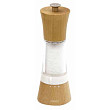 Мельница для соли с регулировкой помола  h 20 см, акрил, верхн. часть и осн. - бук, PISA (8910S)