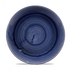 Тарелка мелкая без борта Churchill Stonecast Patina Cobalt Blue PABLEV101 в Москве , фото 1