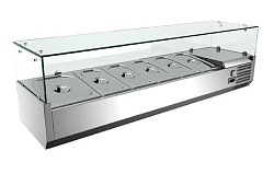 Холодильная витрина для ингредиентов Koreco VRX/1200/330 fg в Москве , фото 1