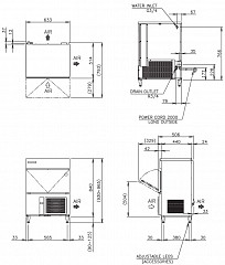 Льдогенератор Hoshizaki IM-65NE-HC-LM103 в Москве , фото 2