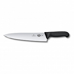 Универсальный нож Victorinox Fibrox 22 см, ручка фиброкс черная фото