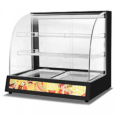 Тепловая витрина Roal HW-2P черная в Москве , фото