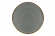 Тарелка для пиццы  28 см фарфор цвет темно-серый Seasons (162928)