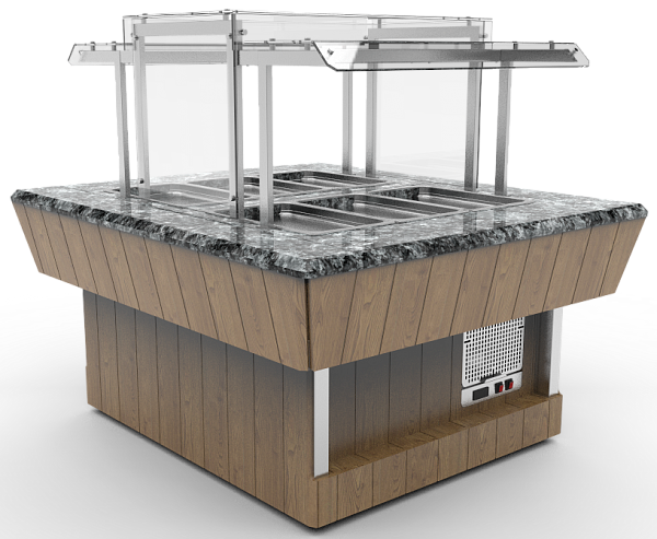 Салат-бар охлаждаемый Refettorio RС41S2 фото