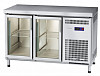 Холодильный стол Abat СХС-60-01-СО охлаждаемая столешница без борта (дверь-стекло, дверь-стекло) фото