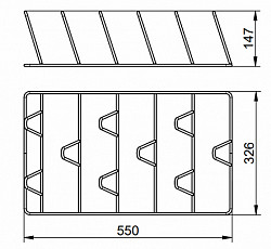 Решетка для кур-гриль Abat РКГ-9 в Москве , фото 2